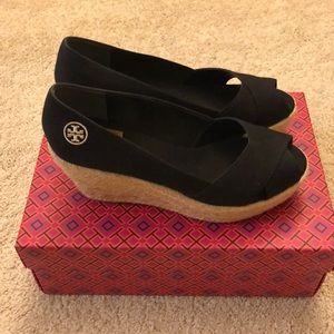 BNIB Tory Burch Filipa Espadrille Wedges